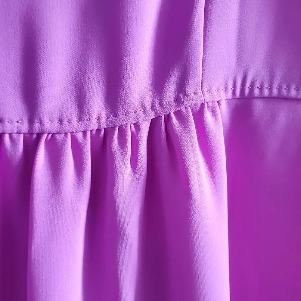 NWT J.Crew Sleeveless Lavender Lilac Purple Dress - women's Size 4 - Picture 5 of 9